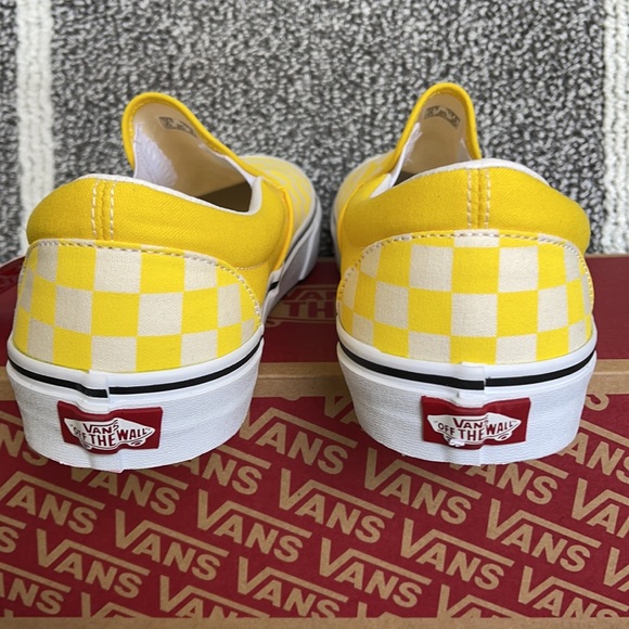 Vans Classic Slip-On Checkerboard Cybrylwtrwt MENS - Picture 14 of 16